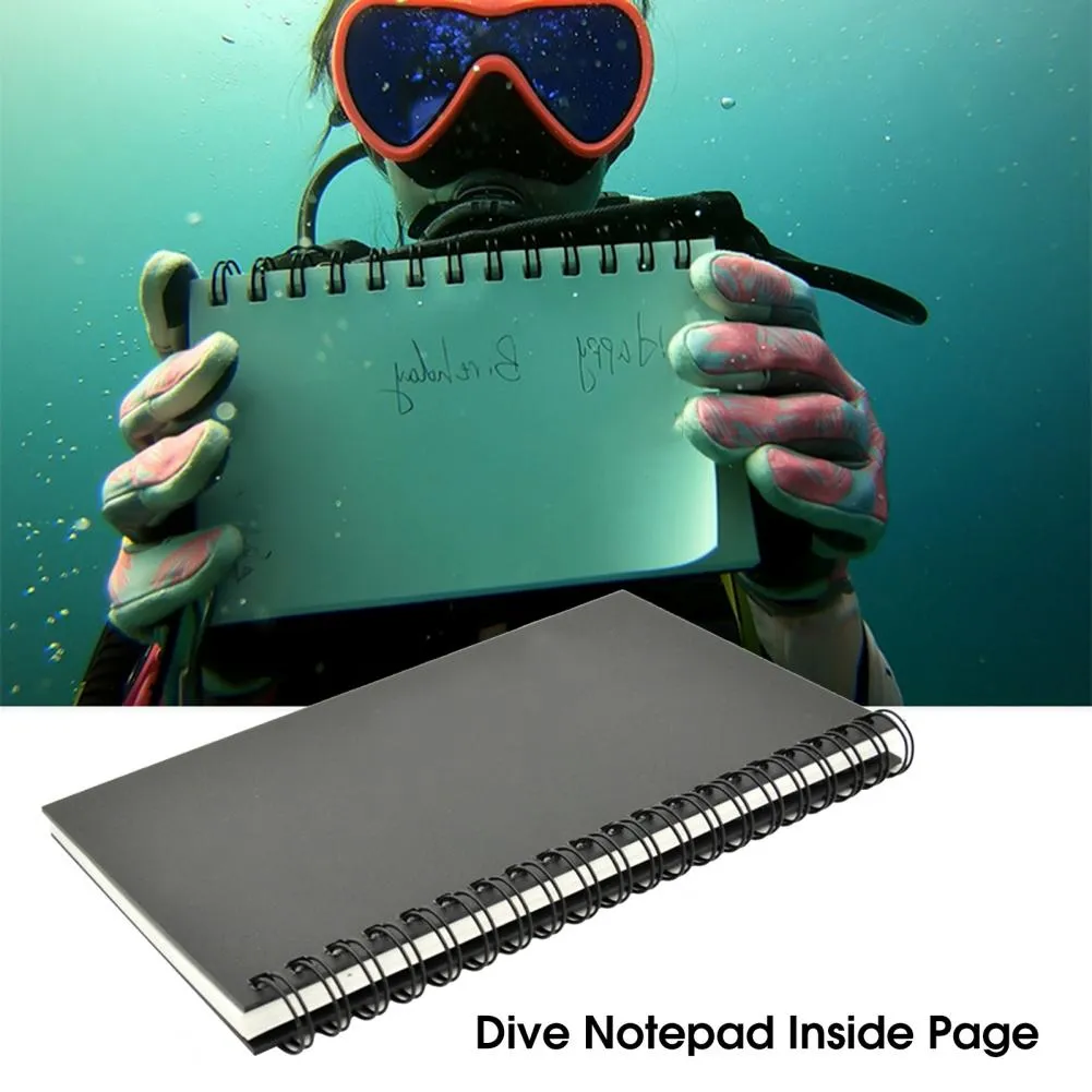 DHgate.com:Waterproof Writing Pad: Sturdy Diving Record Book