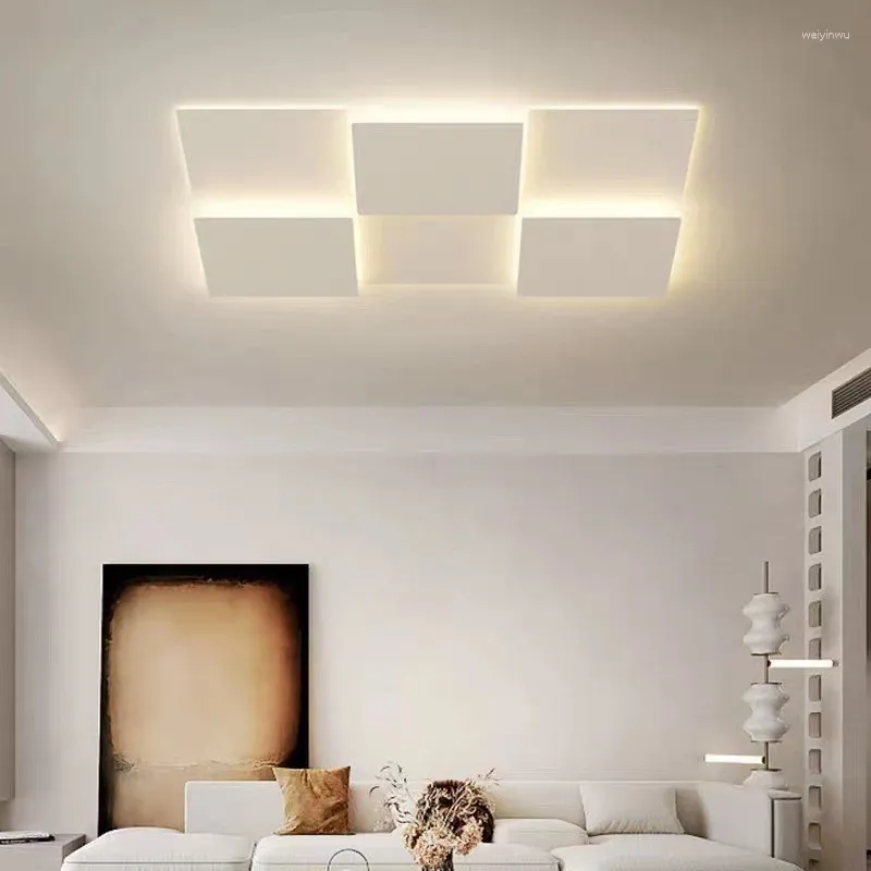 Luci a soffitto 2024 Lampada per casa intera casa moderna atmosfera semplice soggiorno camera da letto intelligente luminoso