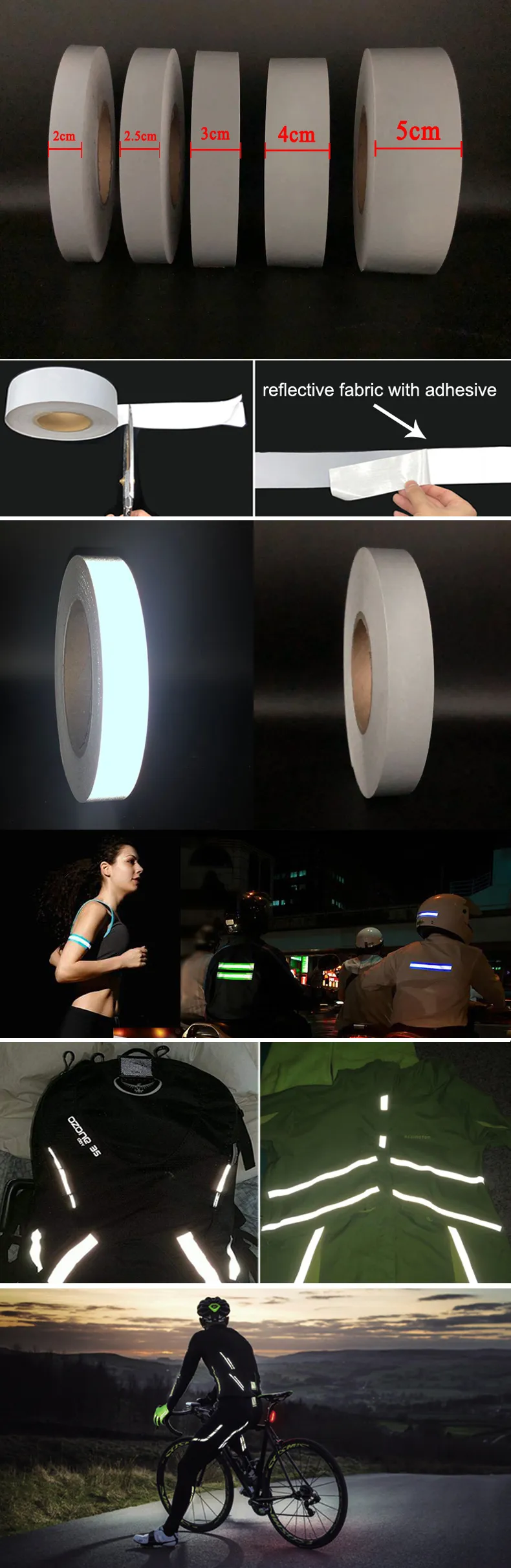 Yellow Reflective Tape, Class 1 | Reflective | USS - View #6