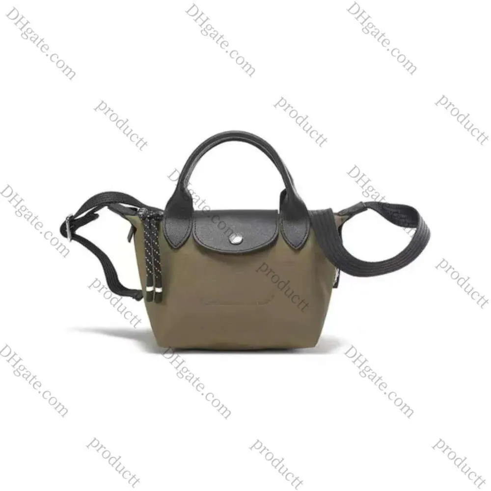 2024 Fashionable and Versatile Ladies Nylon Waterproof Dumpling Bag Crossbody Mini Nylon Dumpling Bag Single Shoulder Casual Handbag