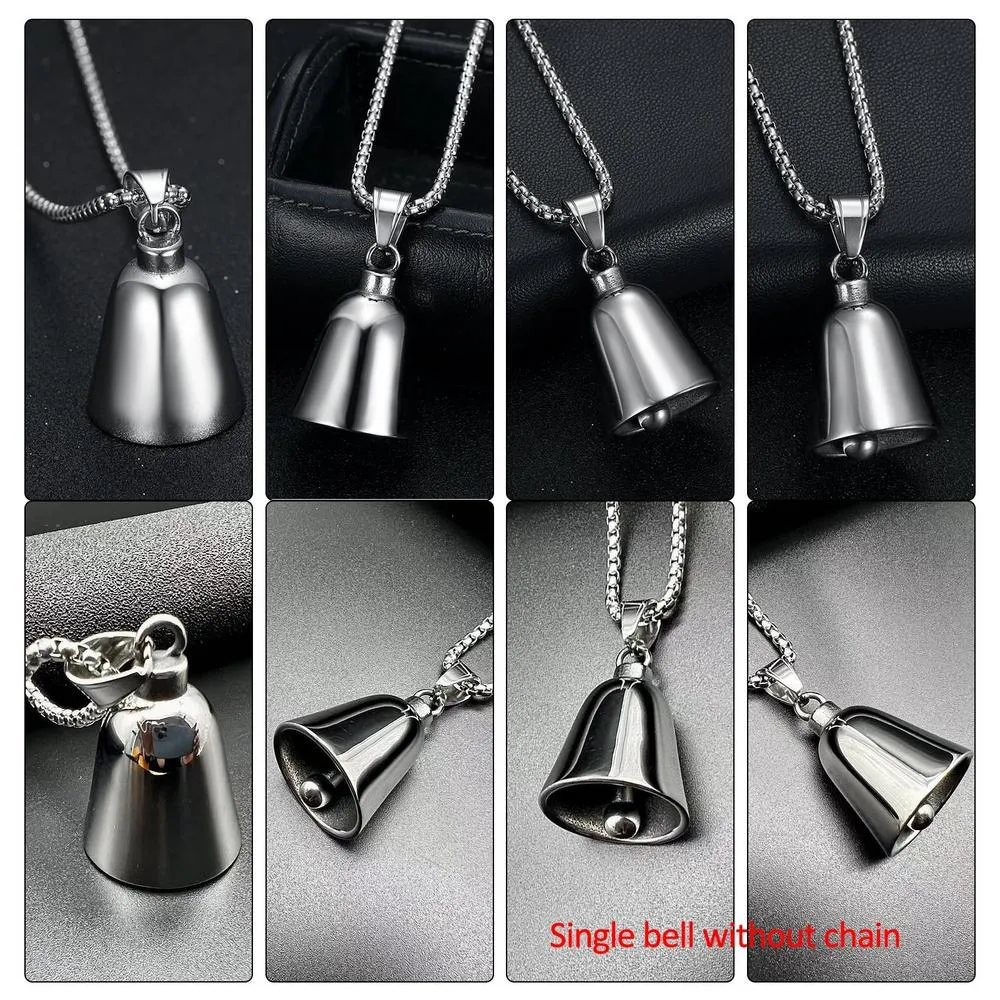 Exquisite Metal Motorcycle Bell Charm: Perfect Guardian