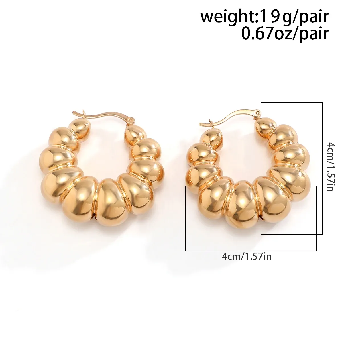 Nouveau mignon perle goujons petit cerceau boucles d'oreilles 925 en argent Ster