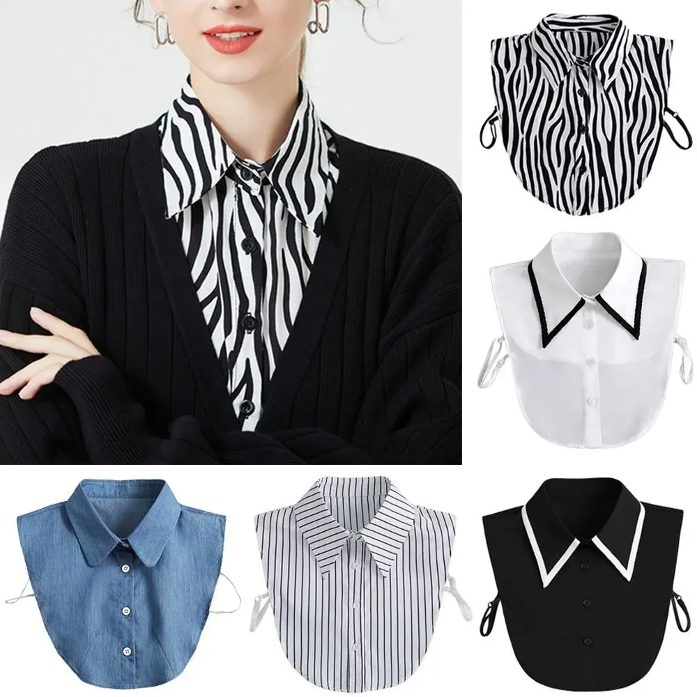 DHgate.com:Detachable Lapel Shirt Collar: Chic Versatile Fake Collar for  Womens Blouses, Sweaters:Fashion Accessories
