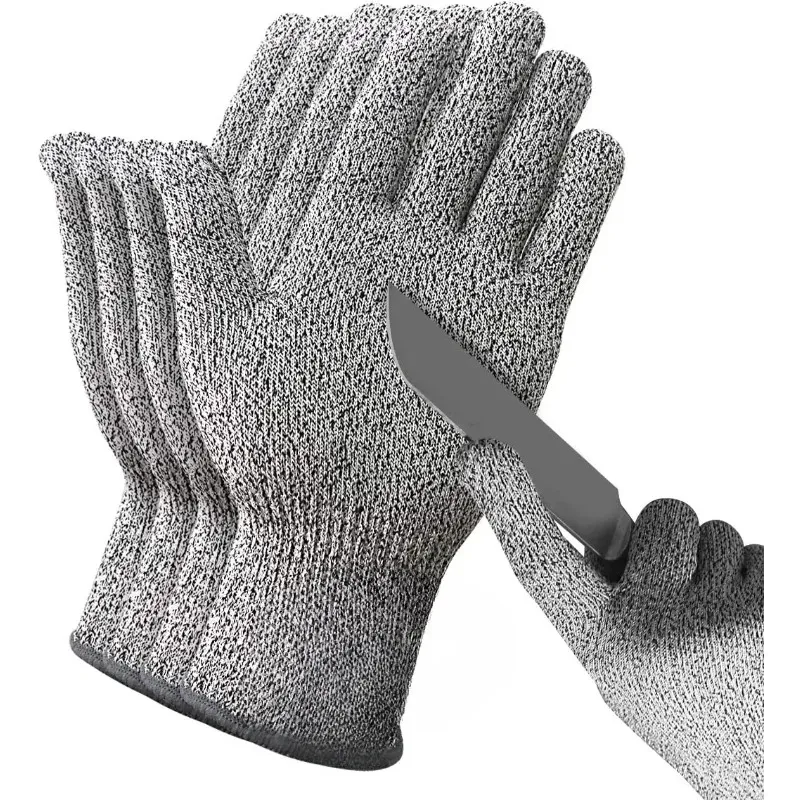 Ny nivå 5 Säkerhet Anti Cut Handskar Högstyrka Bransch Kök trädgårdsskötsel Anti-Scratch Anti-Cut Glass Cutting Multi-Purpose