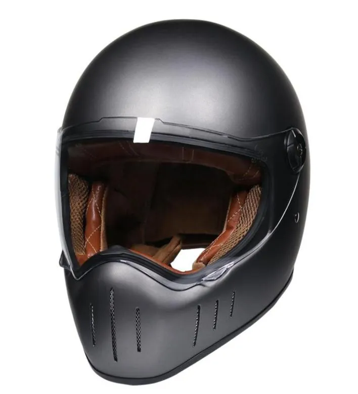 Motorcycle Helmets Thompson Helmet Full Face Casco Moto Vintage Chopper Retro Capacete De Motocicleta8723418