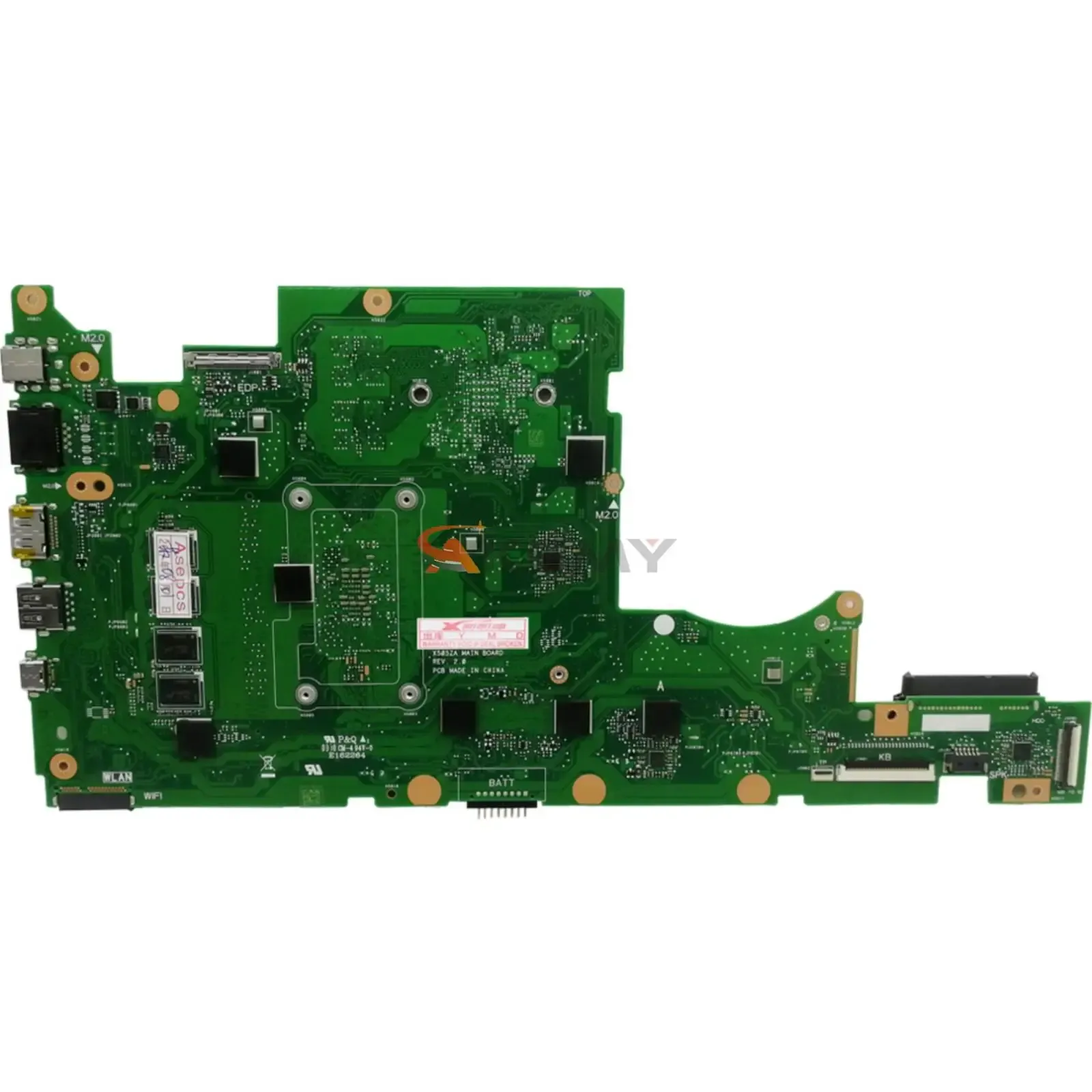 X505ZA Laptop Motherboard for ASUS RX505Z A580Z A505Z with X505ZA Laptop Motherboard for ASUS RX505Z A580Z A505Z with