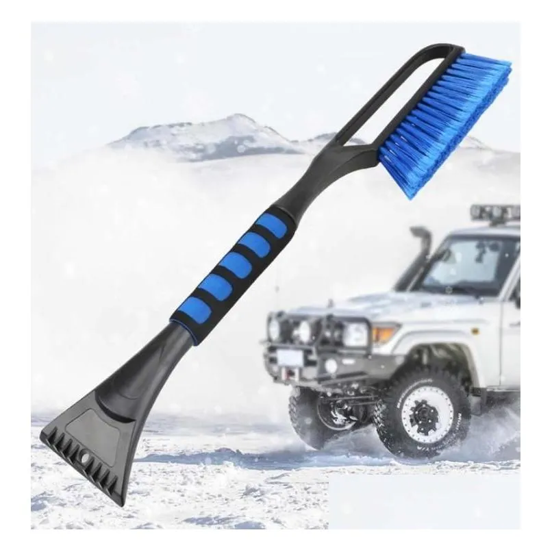 Glace gratte-ciel nettoyant pour véhicules brosses de neige brosses de suppression des brosses d'hiver outils de nettoyage d'hiver