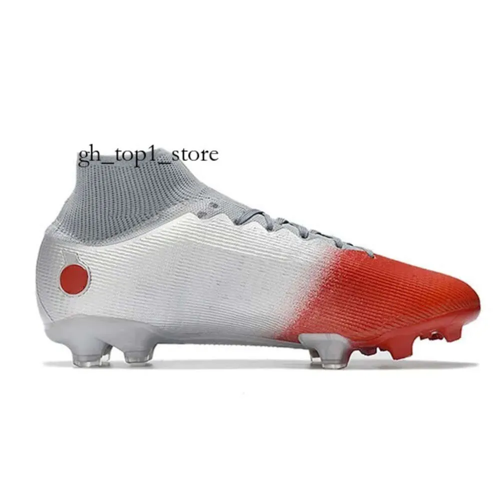 Mercurially Superflyly 8 Academyly FG/MG Soccer Shoes Football Shoes XIV FG POY MEN MEN UTRA GRASSLAND SNEAKERS Pink Red Blue Sports Trainers 400