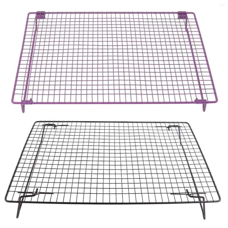Ferramentas de cozimento rack de resfriamento boa estabilidade durável resistência à ferrugem de alta temperatura resistência de ferro pão para a sobremesa
