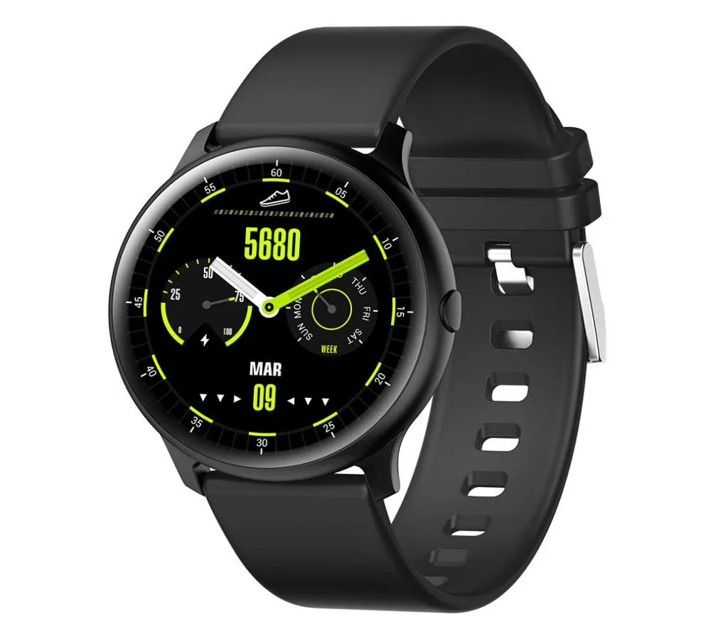 KW13 Smart Watch IP68 Pression artérielle étanche Smartwatch Smart Carty Monitor Fitness Tracker Sport Sport Intelligent Wristbands pour et 2179267