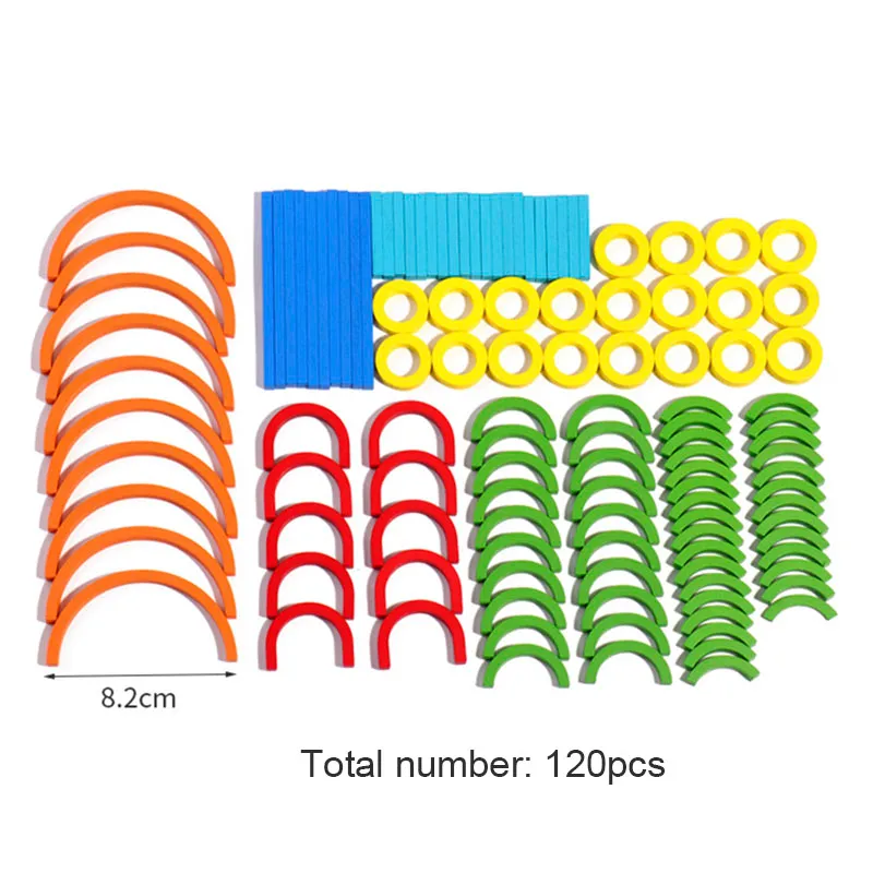 Educational Math Rings Wooden Creative Sticks And Rings Puzzle Intelligence... From Ddmyhome ...