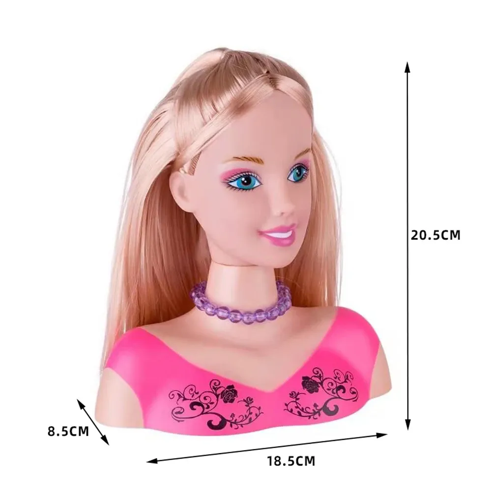 Children Makeup Pretend Playset Styling Head Dol Doll Styling Toy Avec Seche Cheveux Pour Enfants Toys Educatifs Cadeaux Pour Filles Pour Les Tout Petits Du 41 28 DHgate