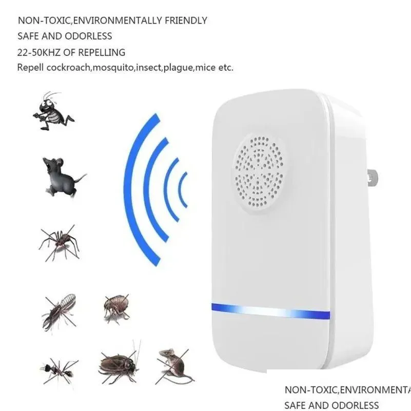 Récepteur de l'émetteur MTI-USE Trasonic Repeller Contrôle électronique Repeau de lit punie de lit de souris