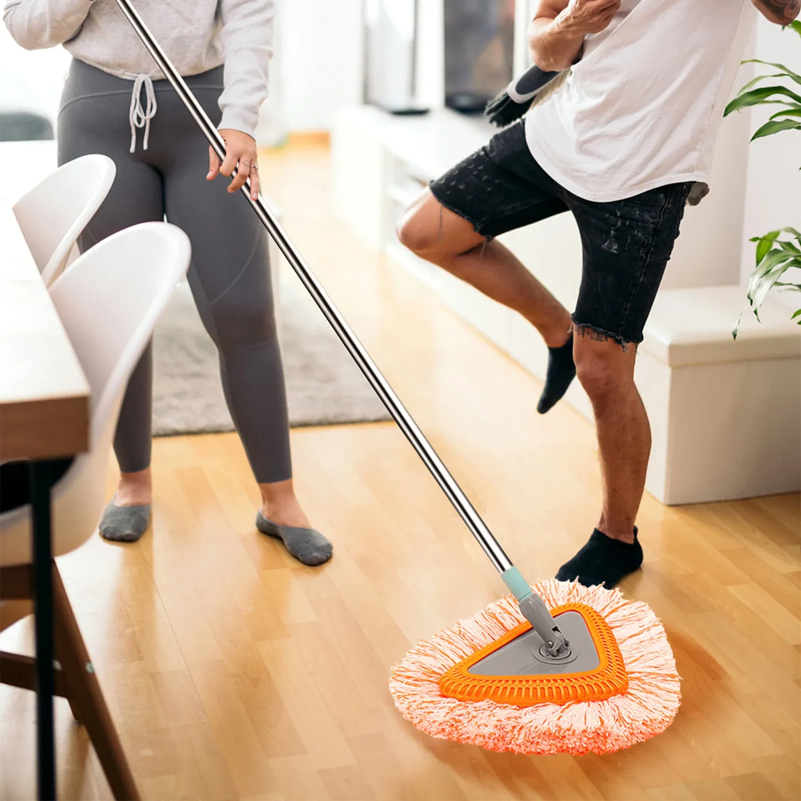 ＭＯＰページ Swiffer Power Mop Vinyl, Tile, Laminate Double Nozzle 25.3