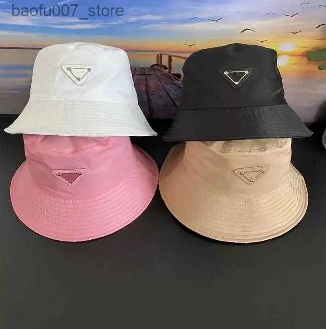 Szerokie brzegowe czapki wiadra czapki 2021 Projektant Sun Baseball Cap Men Men Outdoor Fashion Summer Beach Sunhat Rybacy Hatsq240403