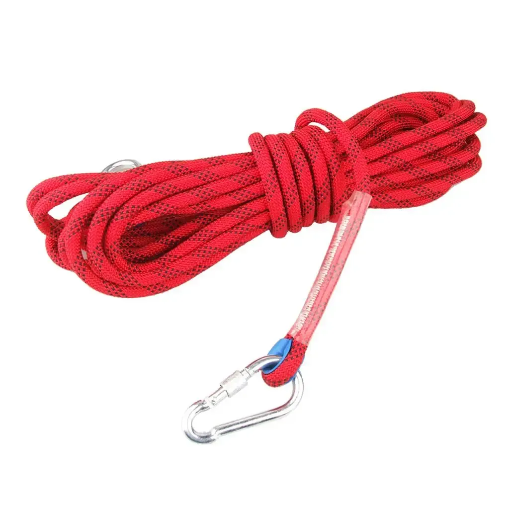 Paracord 10m 12 mm Sécurité en carvure Rock Cordon de cordon en rappel