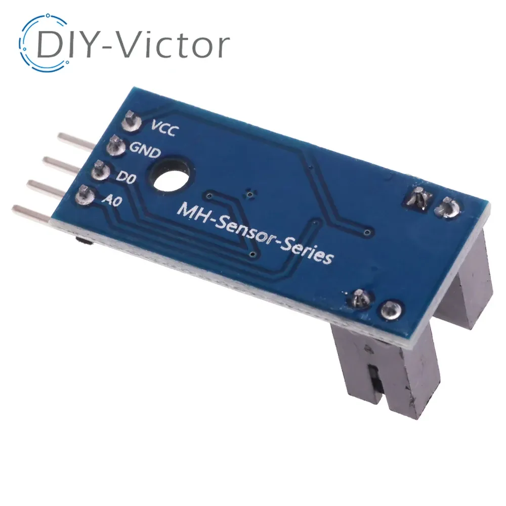 51 AVR PIC Slot Type IR Optocoupler Speed Sensor Module For 3.3V ...