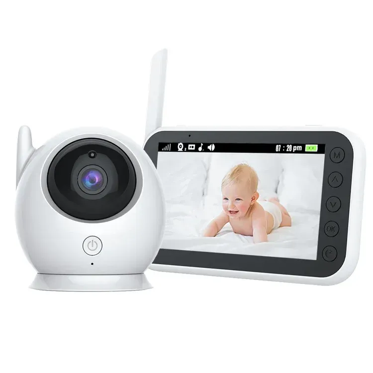 ABM100 Baby Monitor Camera Wireless Baby Monitor den gamla säkerhetsövervakning Voice Intercom Lullaby