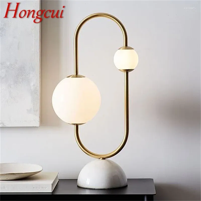Bordslampor Hongcui Nordic Modern Creative Dimmer Lamp LED Desk Lighting For Home Living Room Decoration