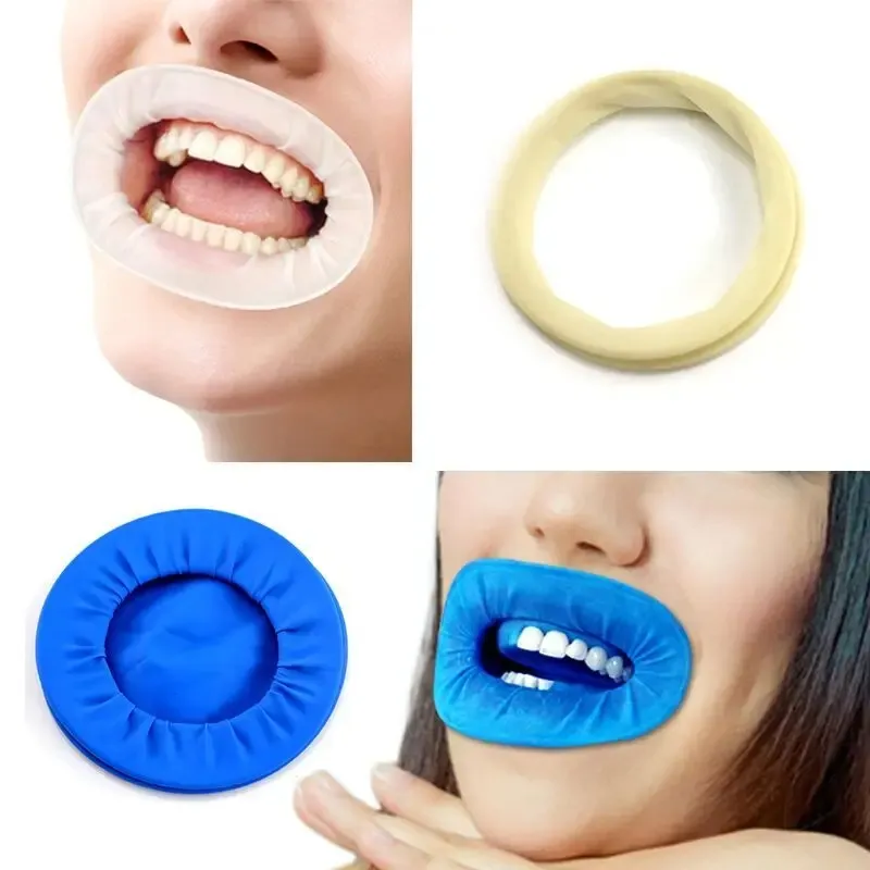 2024 Rubber Dam Dental Mouth Opener Dentistry Cheek Retractors For Surgery O Shape Oral Hygiene Tooth whitening products Sure, here