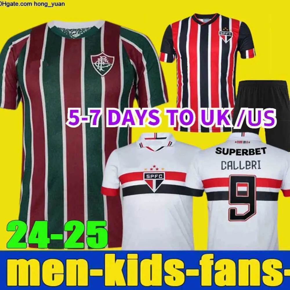 Fluminense 24 25サッカージャージケネディジェームスロドリゲスアリッソンガロッポサンパウロサッカーシャツ2025ルシアーノネストルカレリホームアウェイルーカスモウラ