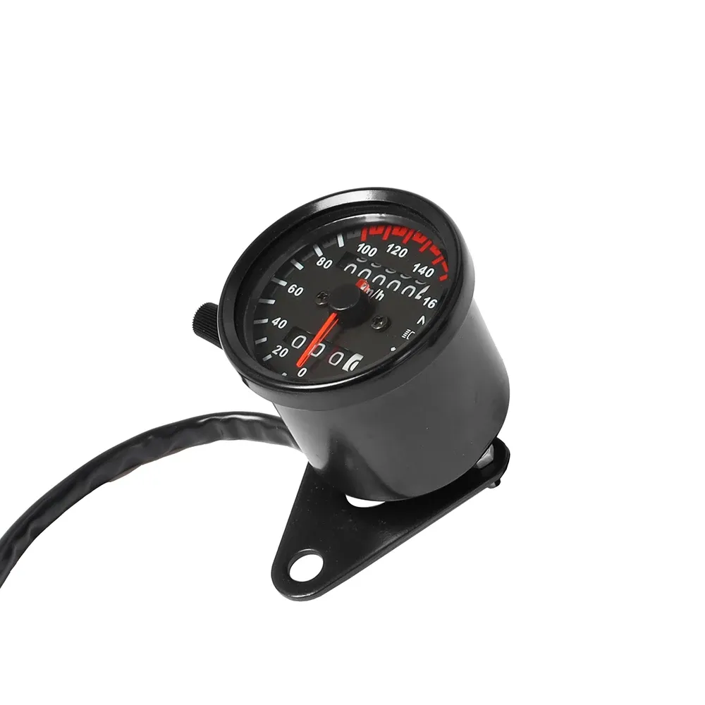 12v Universal Dual Metter Motorcycle Odomètre Speedo Metter Speed Methet