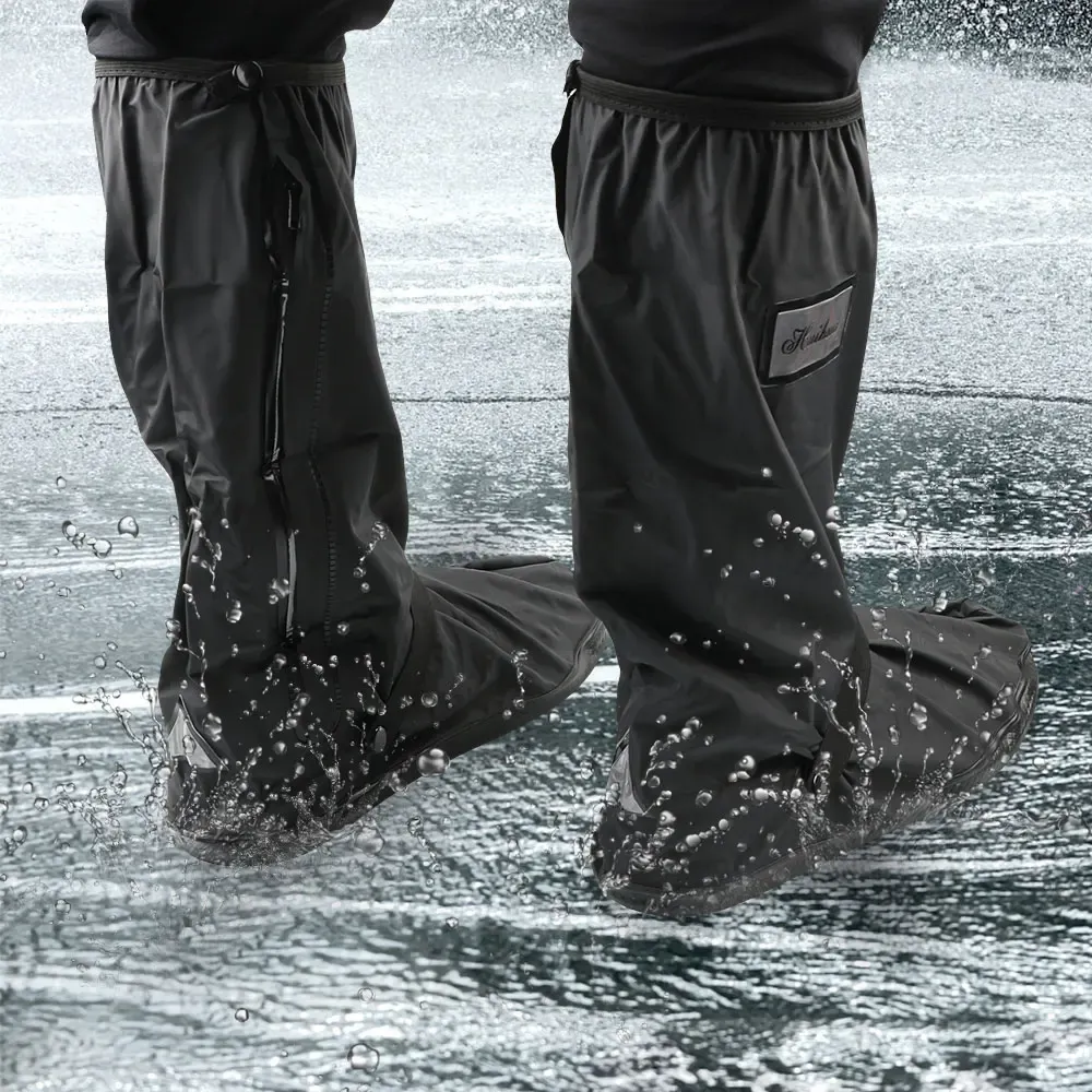 Waterproof Motorcycle Boots And Shoe Covers Essential Mens Accessories ...