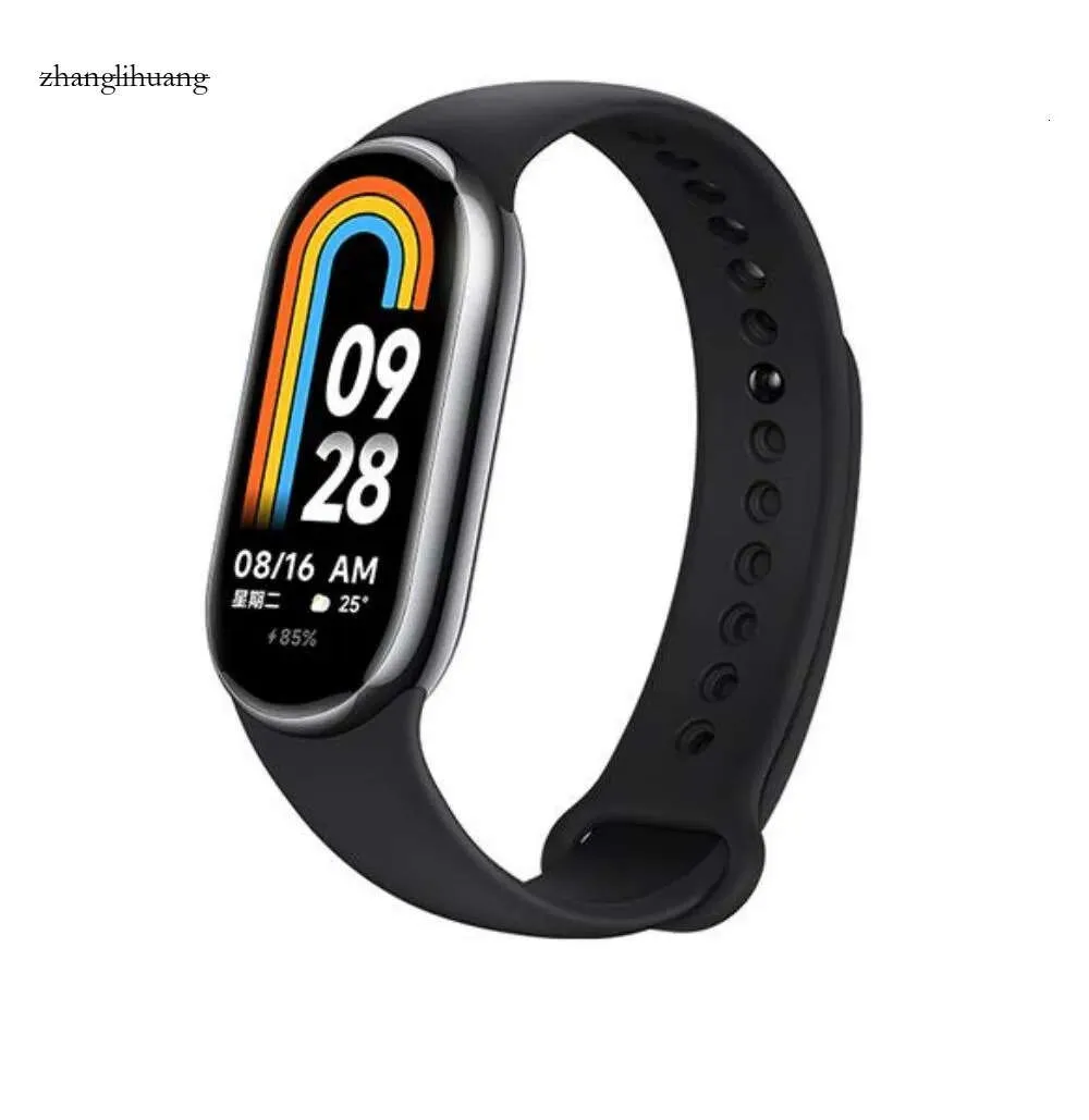 Mi Band Xiaomi 8 Blood Oxygen 1.62" AMOLED Screen Fiess Bracelet Miband8 60Hz Traker Heart Rate Monitor VS 7 band