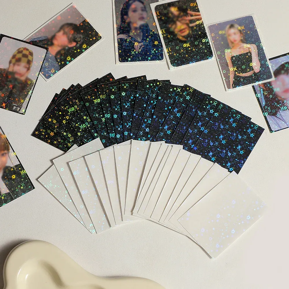 Pack Kpop Card Sleeves Glittery Star Toploader Photocard Protective Storage  Case from Dhgate Other Office & School Supplies - price 11.28
