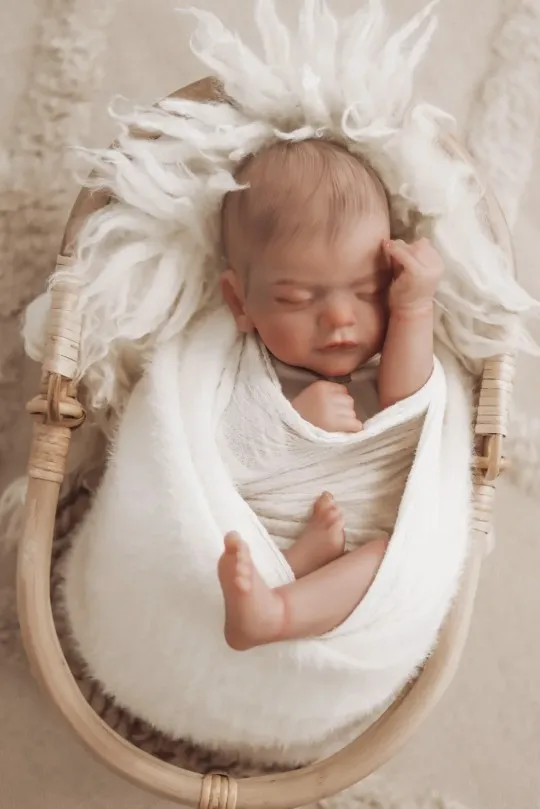 Sam 18 Reborn Baby Doll Kit Handmade Soft Vinyl From Ddmyhome
