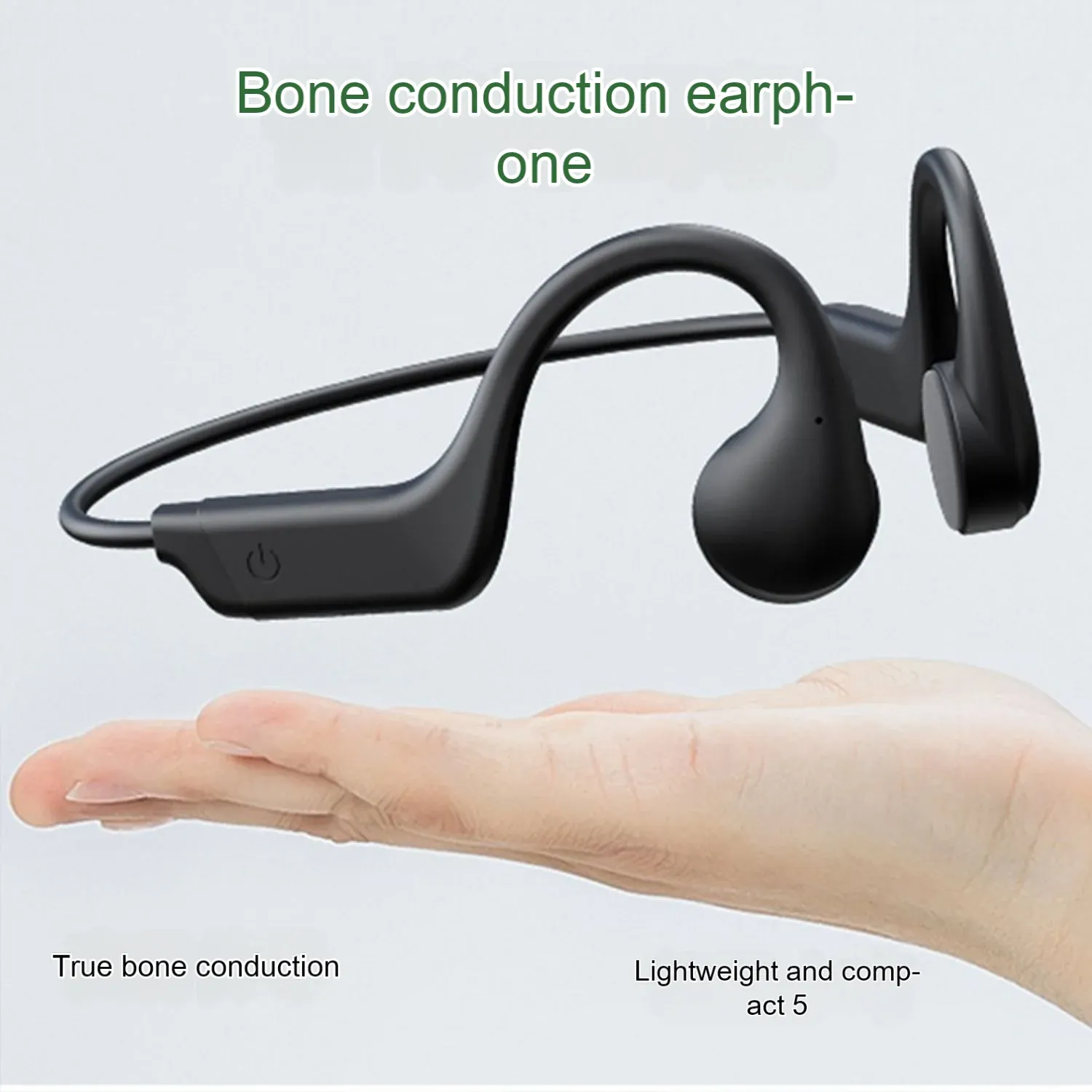 Hörlurar öppen körning för Shokz Open Ear Bone -ledning Bluetooth -headset 5.3 CS01 Trådlöst headset Långt uthållighet för cykelkörning