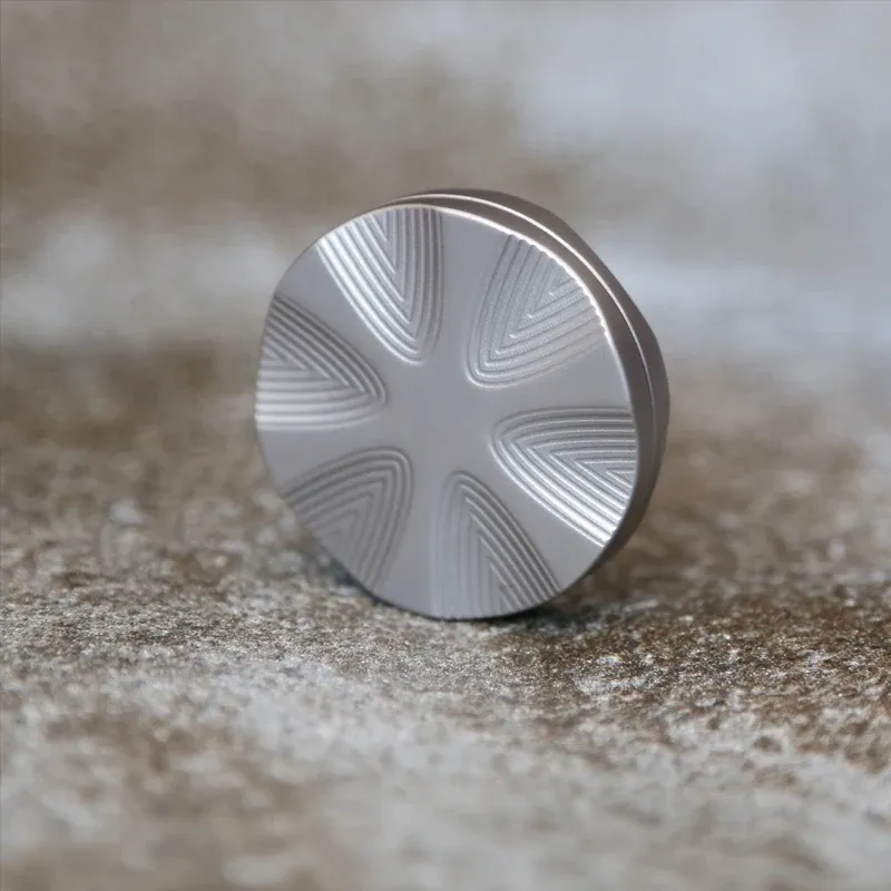 Deslizador Magnético Fidget De Metal – EDC Triple Capa Para Aliviar Estrés, Antiestrés Portátil Para Autismo Y TDAH, Regalo Para Novio O Padre