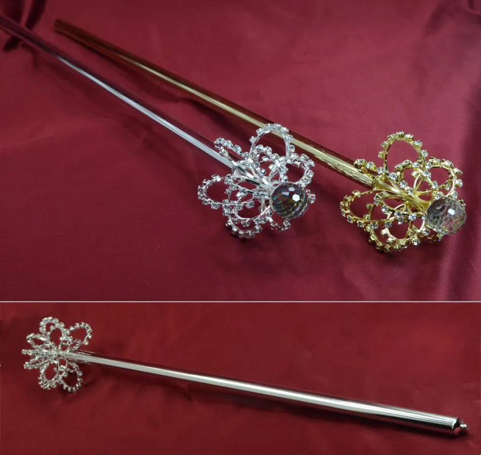 Fashion Scepters Three Dimenshional Bub Shape Accessori Pageant Props Bridal Beauty Queen Vincitore COSPLAY Party Accessori Scept1186028