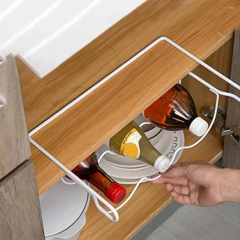 Cuisine Storage Fridge Réfrigérateur Bail à vin Réfrigérateur Léger Cans de bière étagère de boisson de bière de longueur blanche pour la vie quotidienne