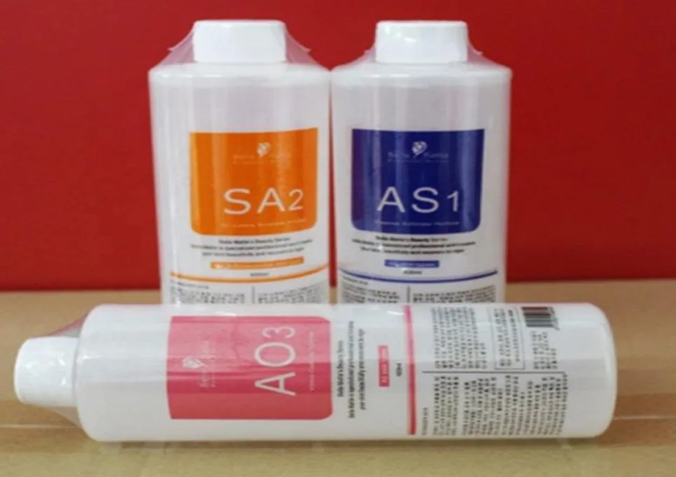 AS1 SA2 AO3 Aqua Peeling Solution 400 мл на бутылку Hydra Dermabrasion Очищающая сыворотка для лица для нормальной кожи8692054