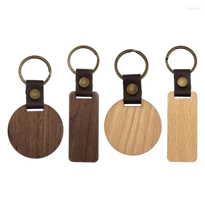 Schlüsselanhänger 10 Stück Holzschlüsselanhänger Vintage Autoschlüssel Zubehör Schlüsselanhänger