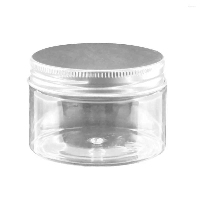 Bouteilles de rangement 150 g contenants en plastique pots crème avec couvercle de couvercle de lotion de lotion