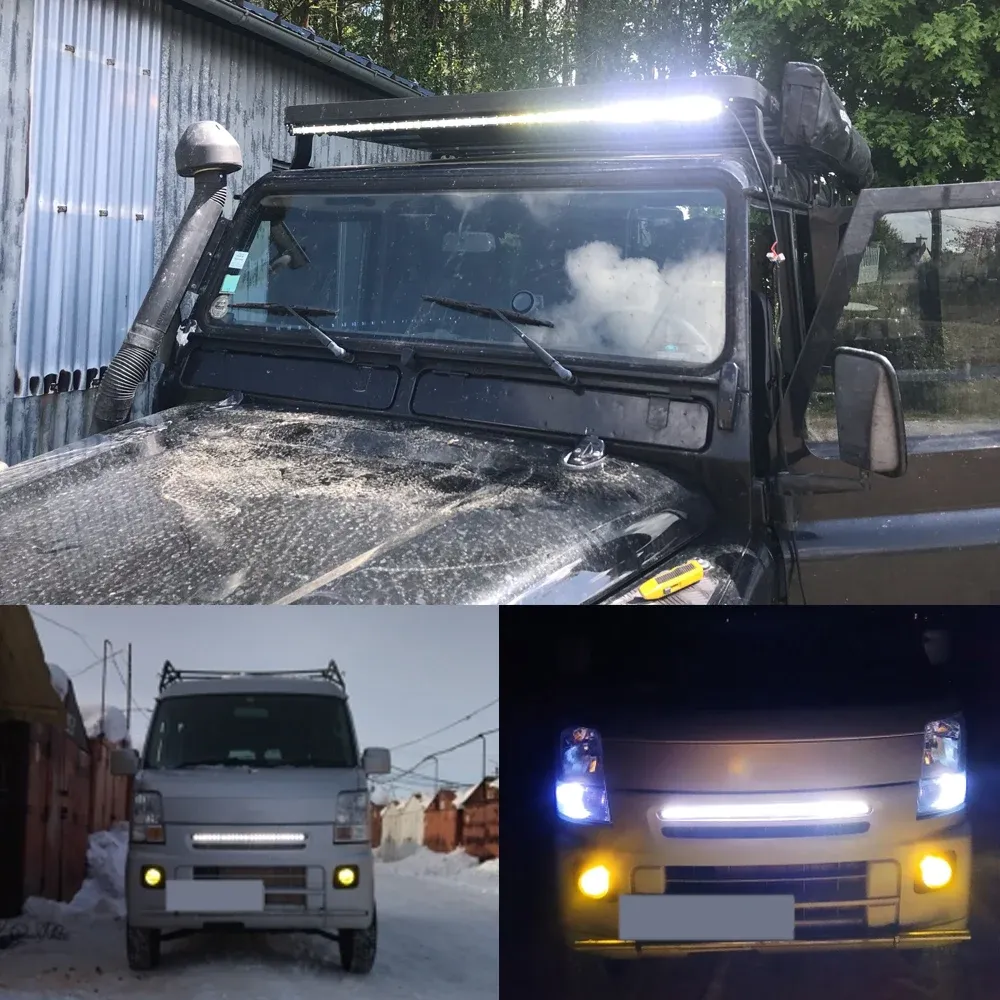 7 Inch 400W LED Work Light Bar Flood Spot Beam Offroad 4WD SUV Driving Fog Lamp 7 Inch 400W LED Work Light Bar Flood Spot Beam Offroad 4WD SUV Driving Fog Lamp