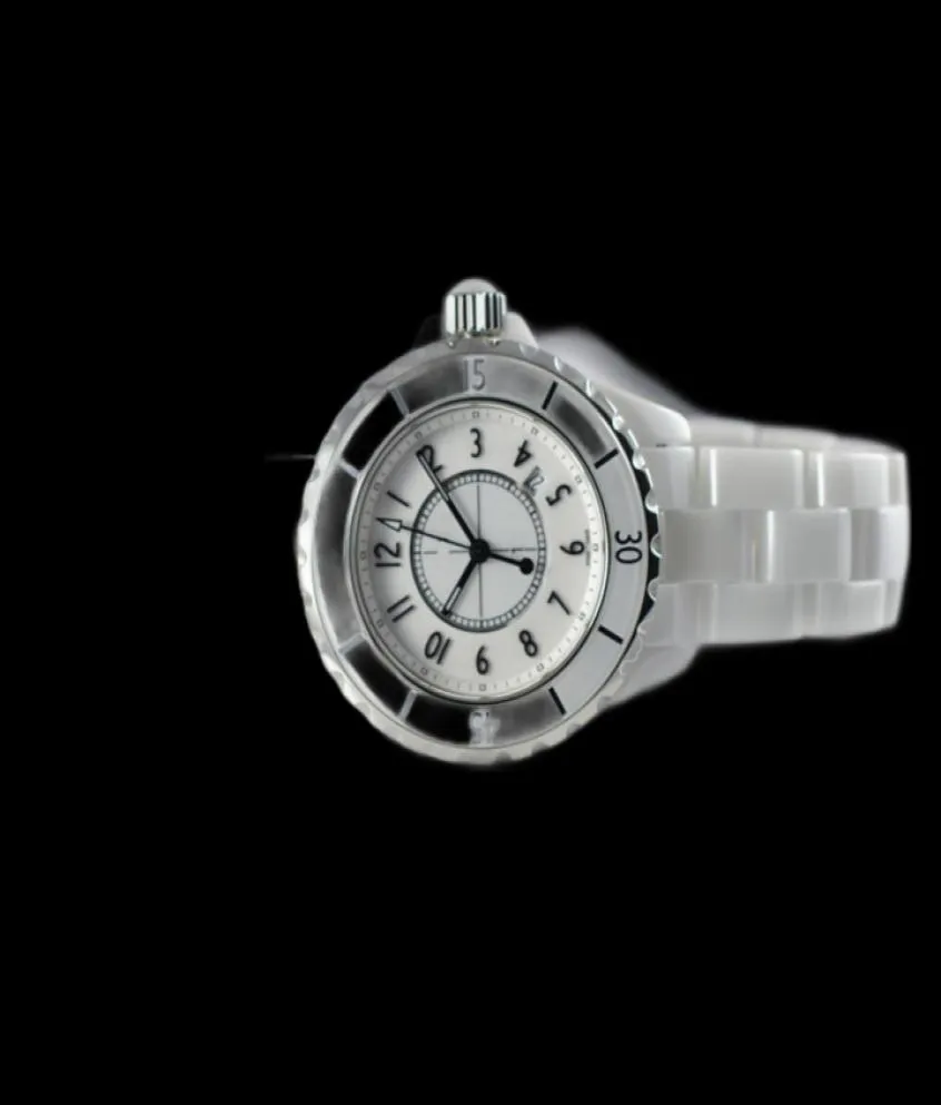 H0968 Marque de mode en céramique Watch 3338 mm Résistance à l'eau Luxury Women039s Watch Gift Gift Brand Luxury Watch R1760905