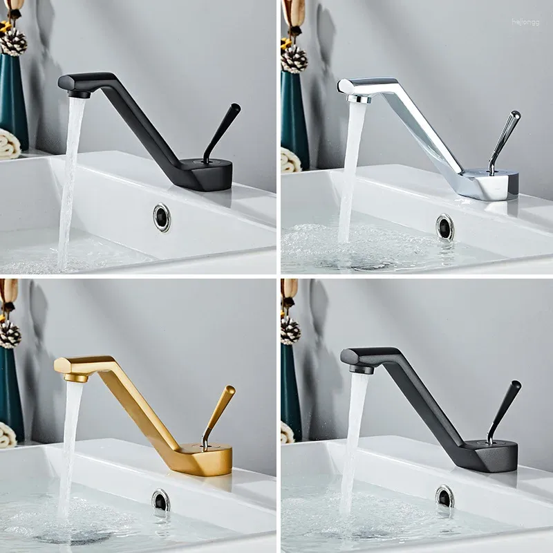 Bathroom Sink Faucets 1PC Toilet Brass Basin Faucet And Cold Water Single Hole Handle Washbasin Tap