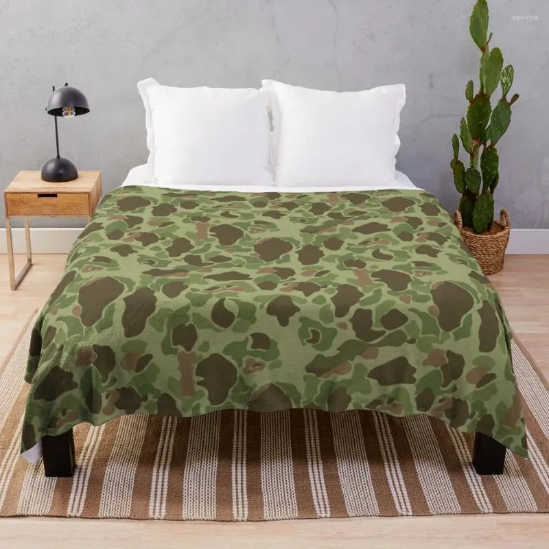 Couverture US Marines grenouille camouflage Camouflage Boulangez mince Watedding luxe épaissis