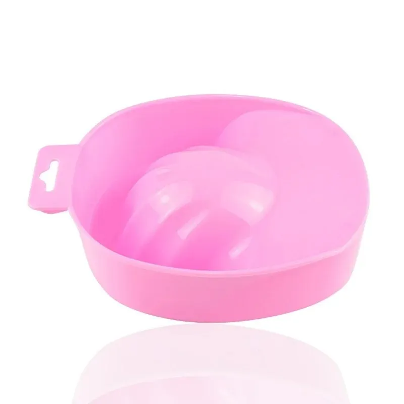 1 stks nail art hand waswash remover soak bowl diy salon nagel spa bad behandeling manicure gereedschap gereedschap