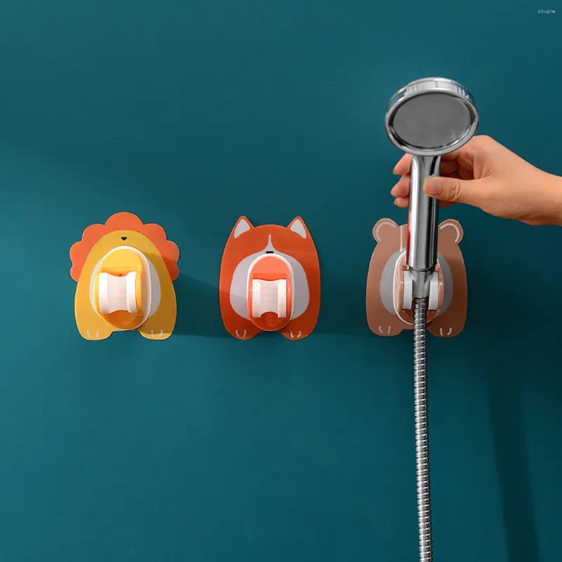 Ganci cartone animato a forma di animale porta doccia portatore per dormitorio bagno multifunzionale.