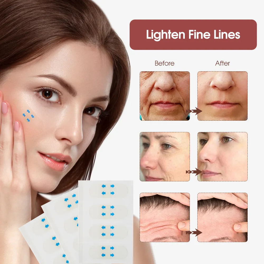 60PCS Set Instant Face Neck Eye Lift Face lift V Tapes Shape Tape Anti 60PCS Set Instant Face Neck Eye Lift Face lift V Tapes Shape Tape Anti