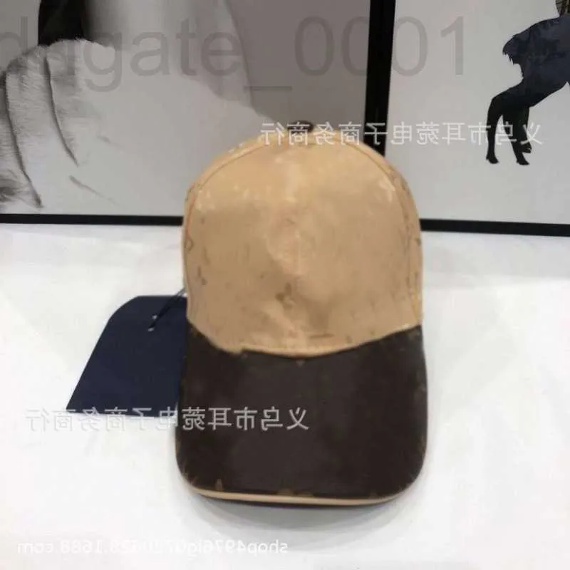 Ball Caps Designer Baseball Hat Polyester Embossed Splice Fashion Versatile Duck Tongue Hat Flat Top Wide Eave Fisherman Hat Batch M1QF