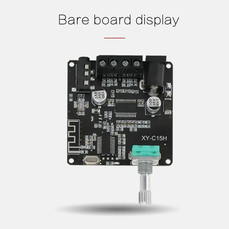 Mini Stereo Module 2024 Mini Bluetooth 5.0 Stereo Amplifier Board - 20W+20W Pure Digital ...