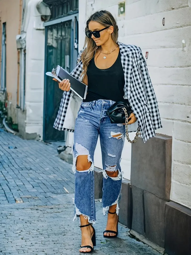 Jeans ripped hem deals