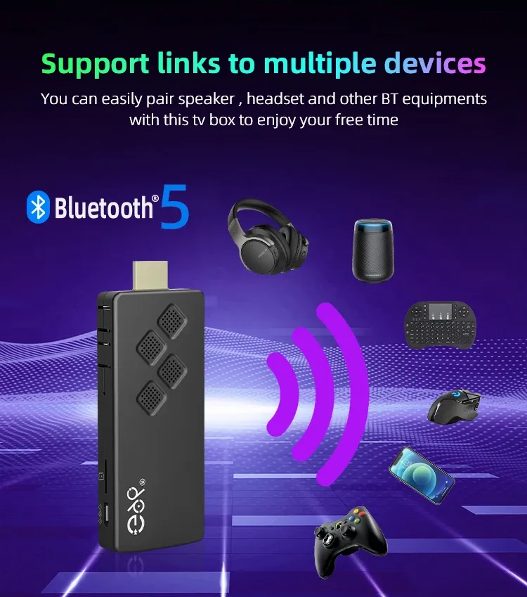 Fire TV Stick 4K Ultra HD Con Telecomando Vocale Bluetooth - Streaming Media Player 8K