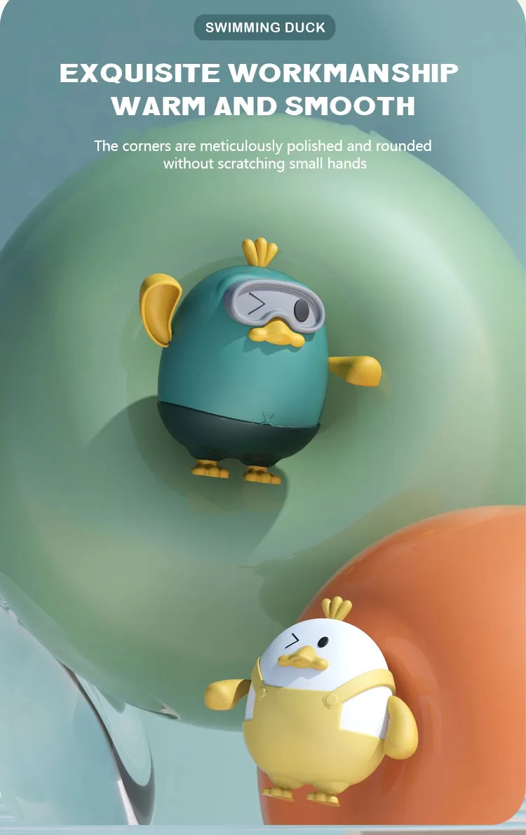 Pull String Duck Bath Ducks Pull String Duckling Water Play Toys Fun... From Ddmyhome ...