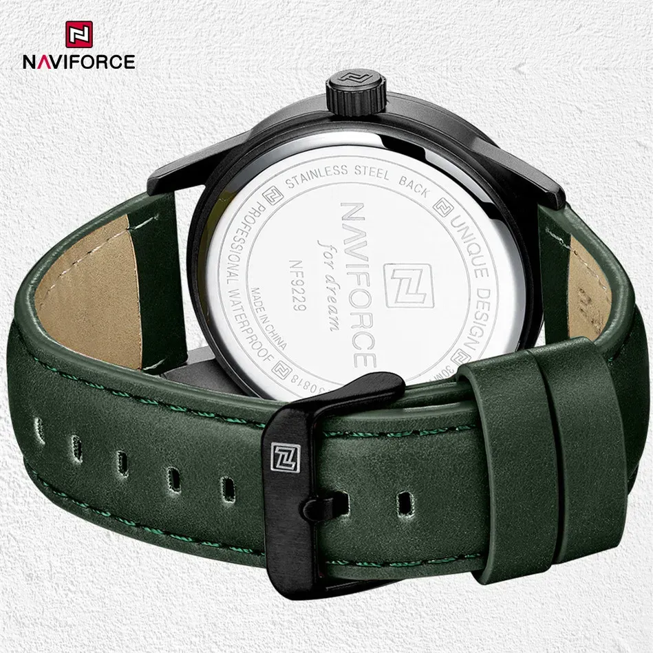 NAVIFORCE Mens Classic Luxury Watch 6 With Date PU Strap Quartz Movement High Quality Luminous Hands And 2024 Design From Ddmymaster 33.39 DHgate.Com